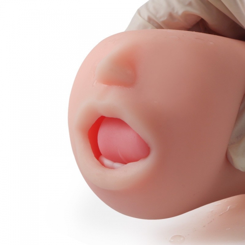 日本RAKUKOTO真实之口MIKO口仆男用名器飞机杯口交口爱吮吸深喉嘴