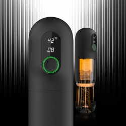 网易春风黑洞pro 男用自慰飞机杯 震动加温伸缩 ..